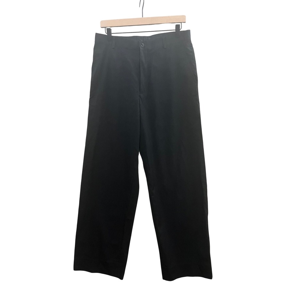 Claiborne Black Pinstripe Men Slacks‎ 32/34